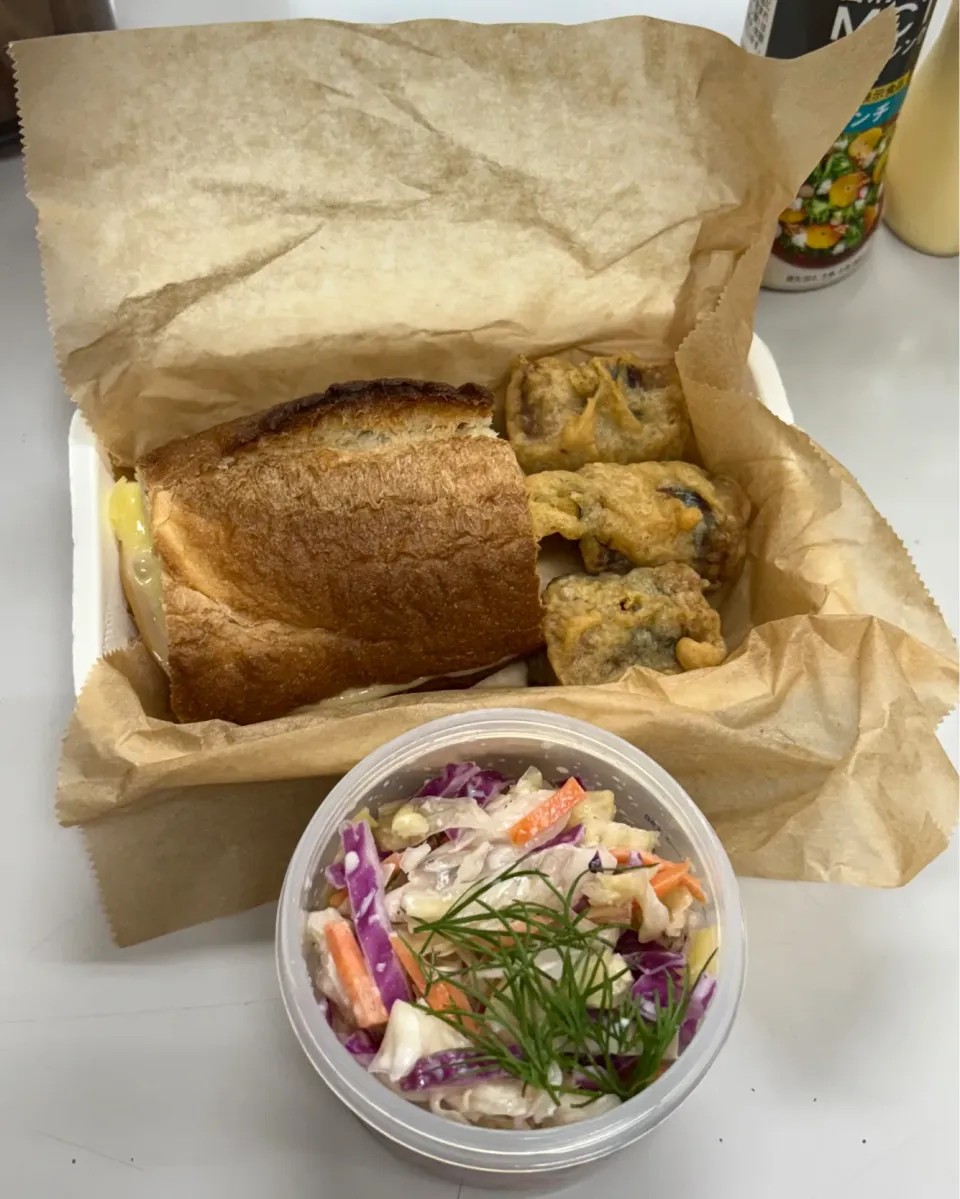 真心いきいき秋刀魚のフリット弁当|まる(丸大豆)さん