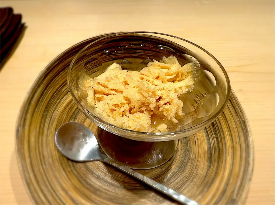 白桃のシャーベット|もうちゃんさん