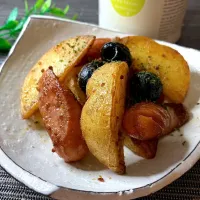 皮付きポテトのハーブソルト