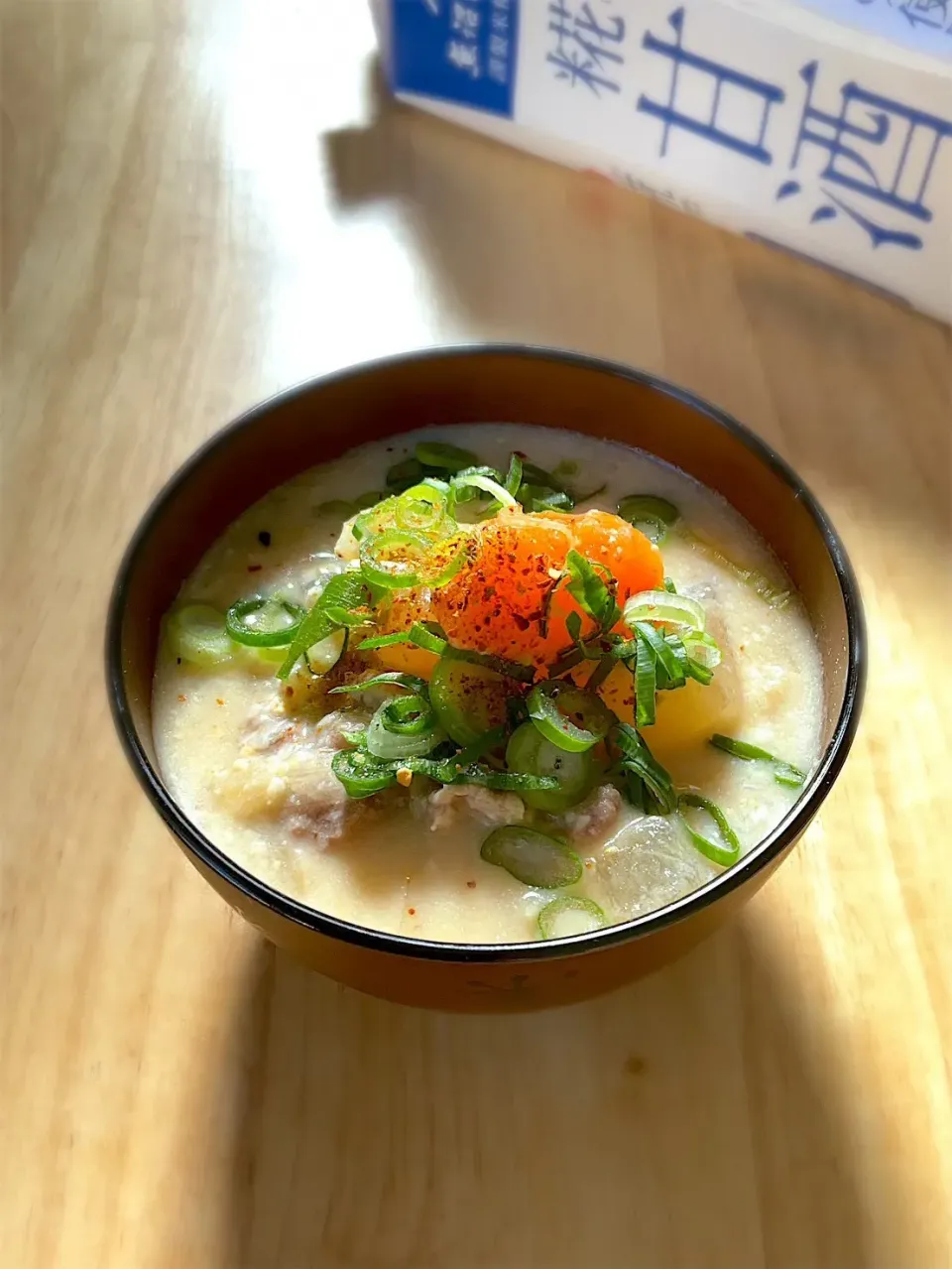 糀甘酒で粕汁♨️|9421beruさん