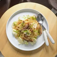 親鶏とキャベツの和風ペペロンチーノ| mi_neneco♪さん