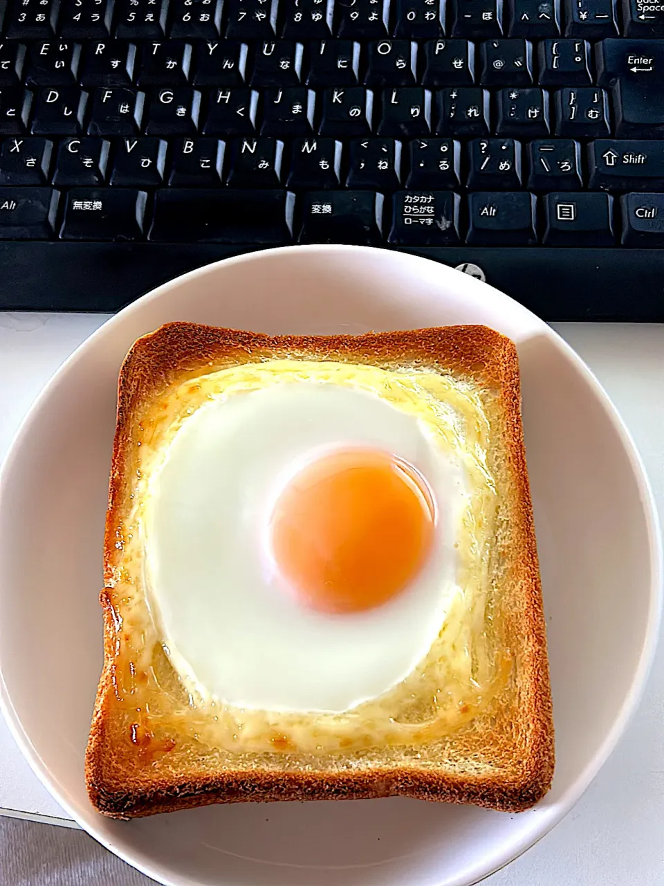 娘作目玉焼きトースト|ノリさん