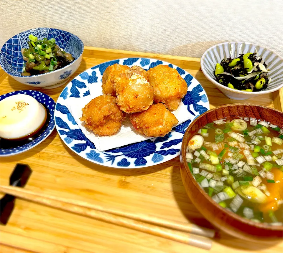唐揚げ献立|CKさん
