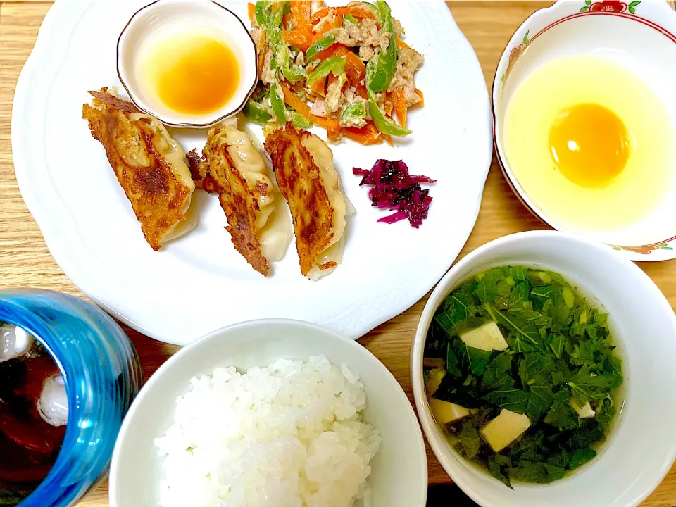 昼食 餃子など|ふわふわさん