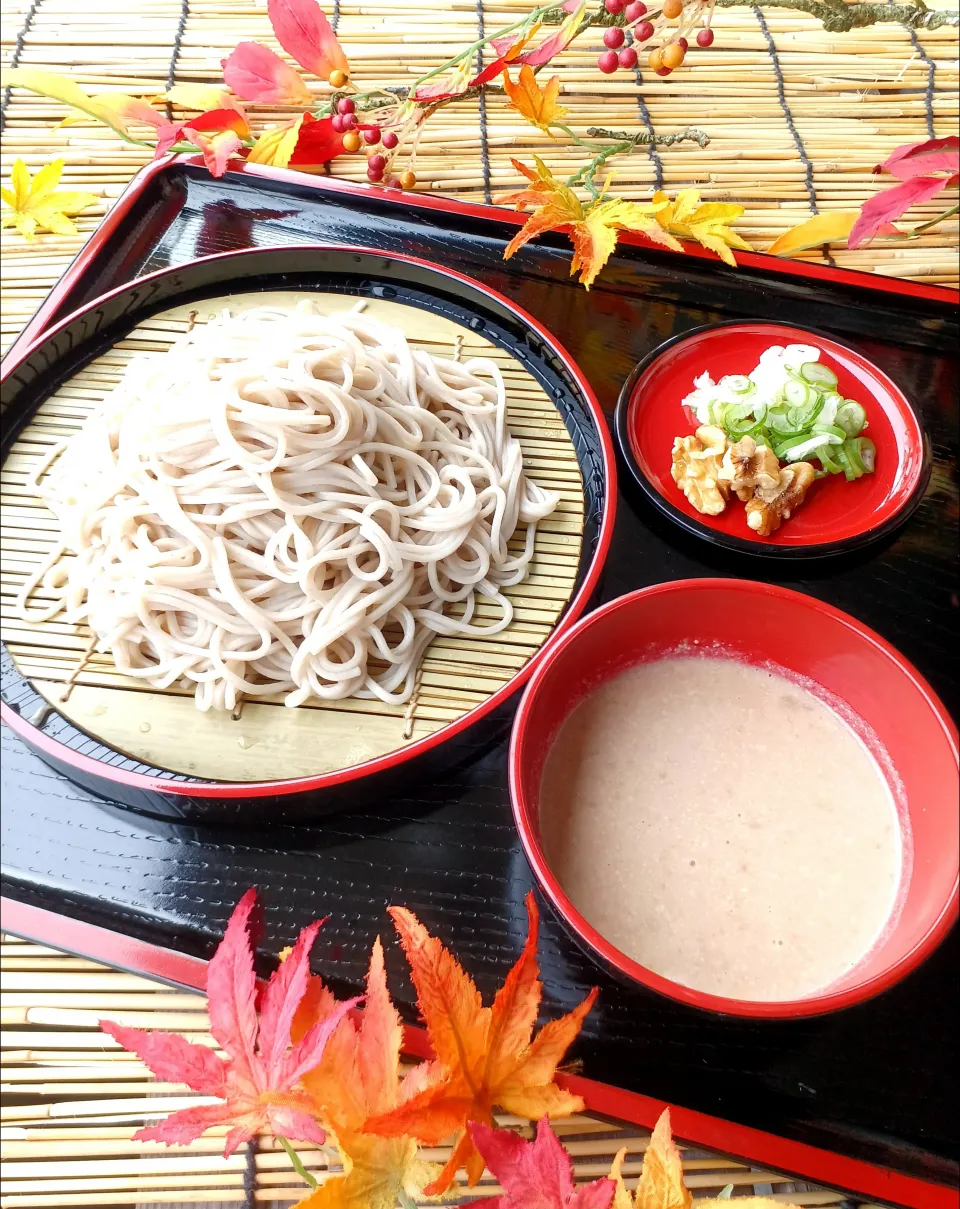 ️くるみ蕎麦|おぜひめさん
