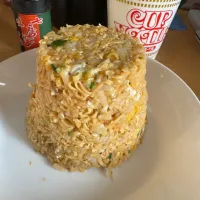 カップヌードルde 焼き飯|ハルのただ飯さん