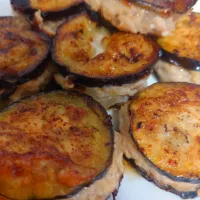 茄子の挟み焼き|おもちさん