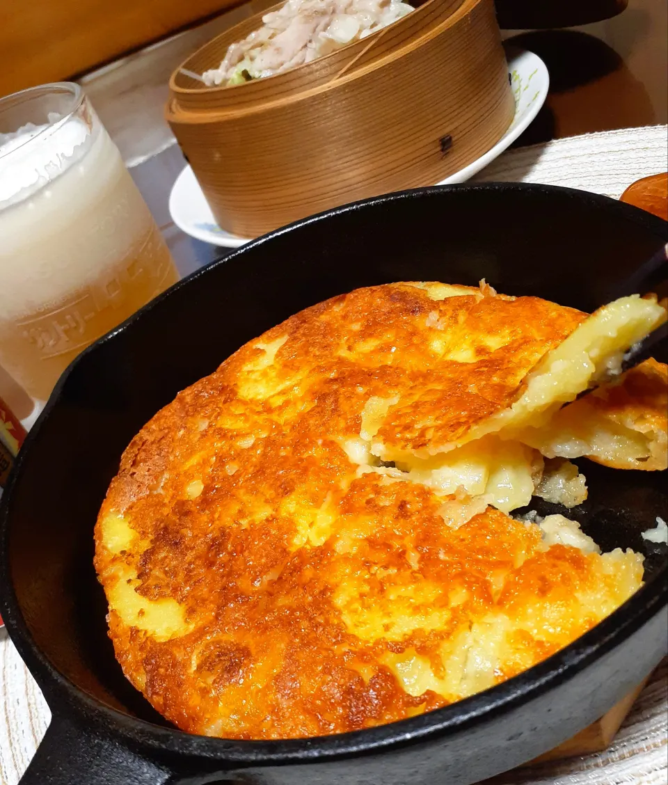 じゃがいものチーズガレット|びせんさん