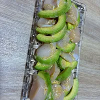 ホタテとアボカドのカルパッチョ|みかふく_食生活見直し保健師ごはん。さん