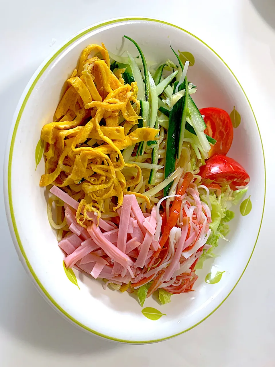 お手本のような冷やし中華|カルボーンさん