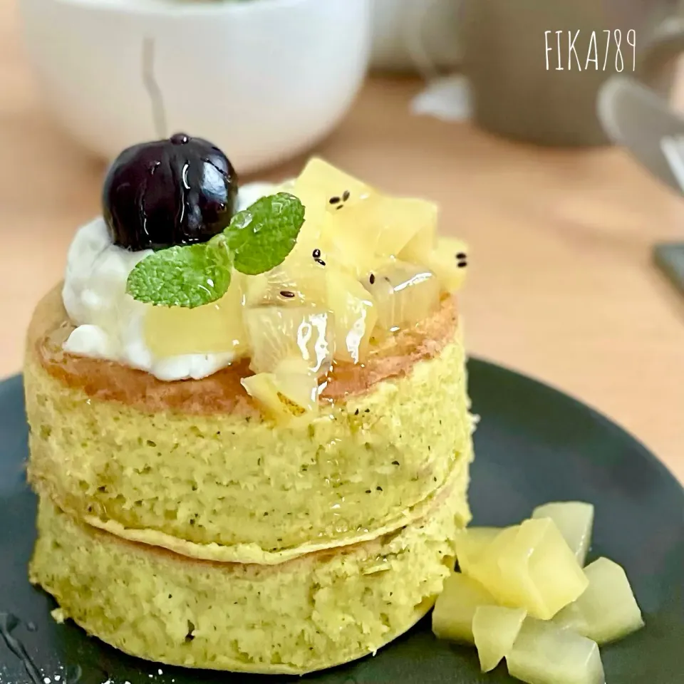 意外とイケますズッキーニいり 厚焼きパンケーキ|FIKA789さん