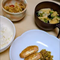 ある日の夕食…|ミーさん