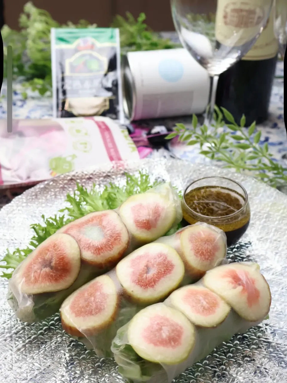 イチジクの生春巻き|めいめいさん