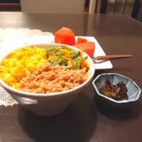 三色丼|chizukoさん