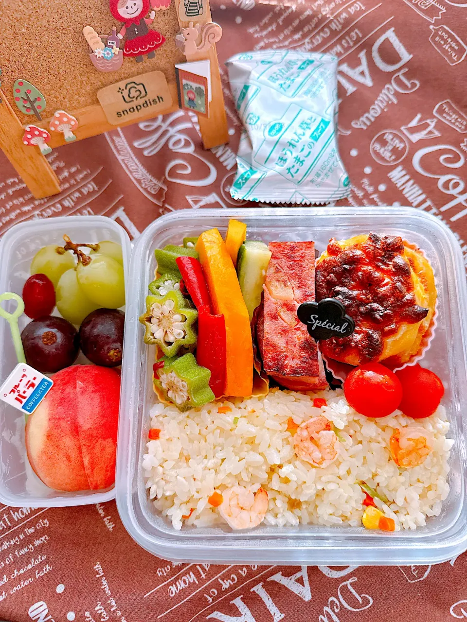 2025/09/21 エビピラフ弁当|Blueberry🫐さん