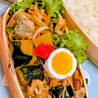 本日のお弁当〜鯵の南蛮漬け弁当|f.1125beさん