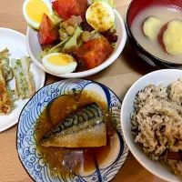 鯖味噌定食|かおちゃんさん