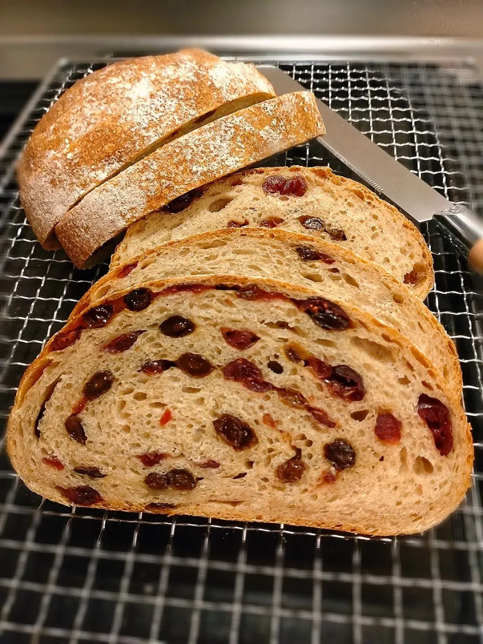 石窯ライ麦ブレッド（クランベリー＆レーズン）|みりさん