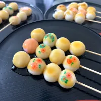 花柄冷やしみたらし団子|休日限定ままさん