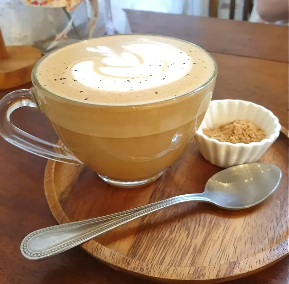 And Then Rich & Creamy Hot Latte ☕|An'leeさん