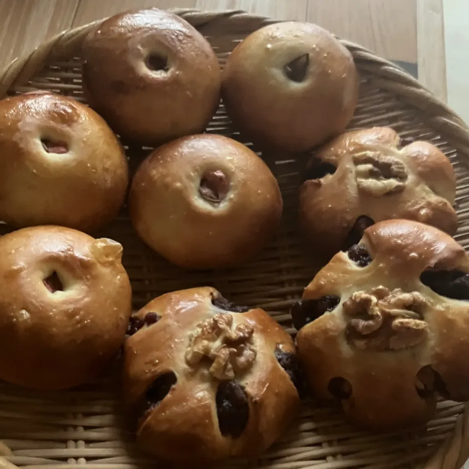 こしあんぱん／くるみあんぱん|ポンポンダリアさん