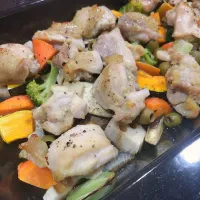 鶏肉のオーブン焼き|しんちゃんパパさん