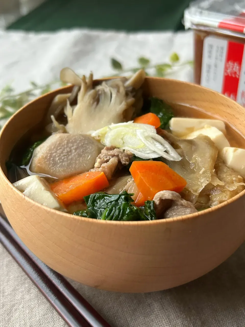 【マルコメさんお試し企画】糀美人熟甘の豚汁|まなまな♡さん