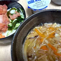 旦那が作ったご飯|mikanさん