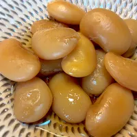 白花豆の甘煮|じゅんさんさん