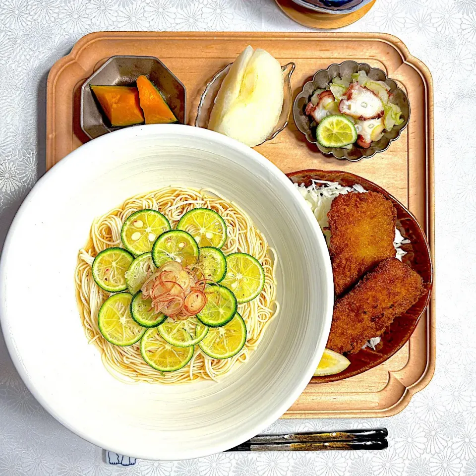 すだちそうめんのおぼんごはん|すずさん