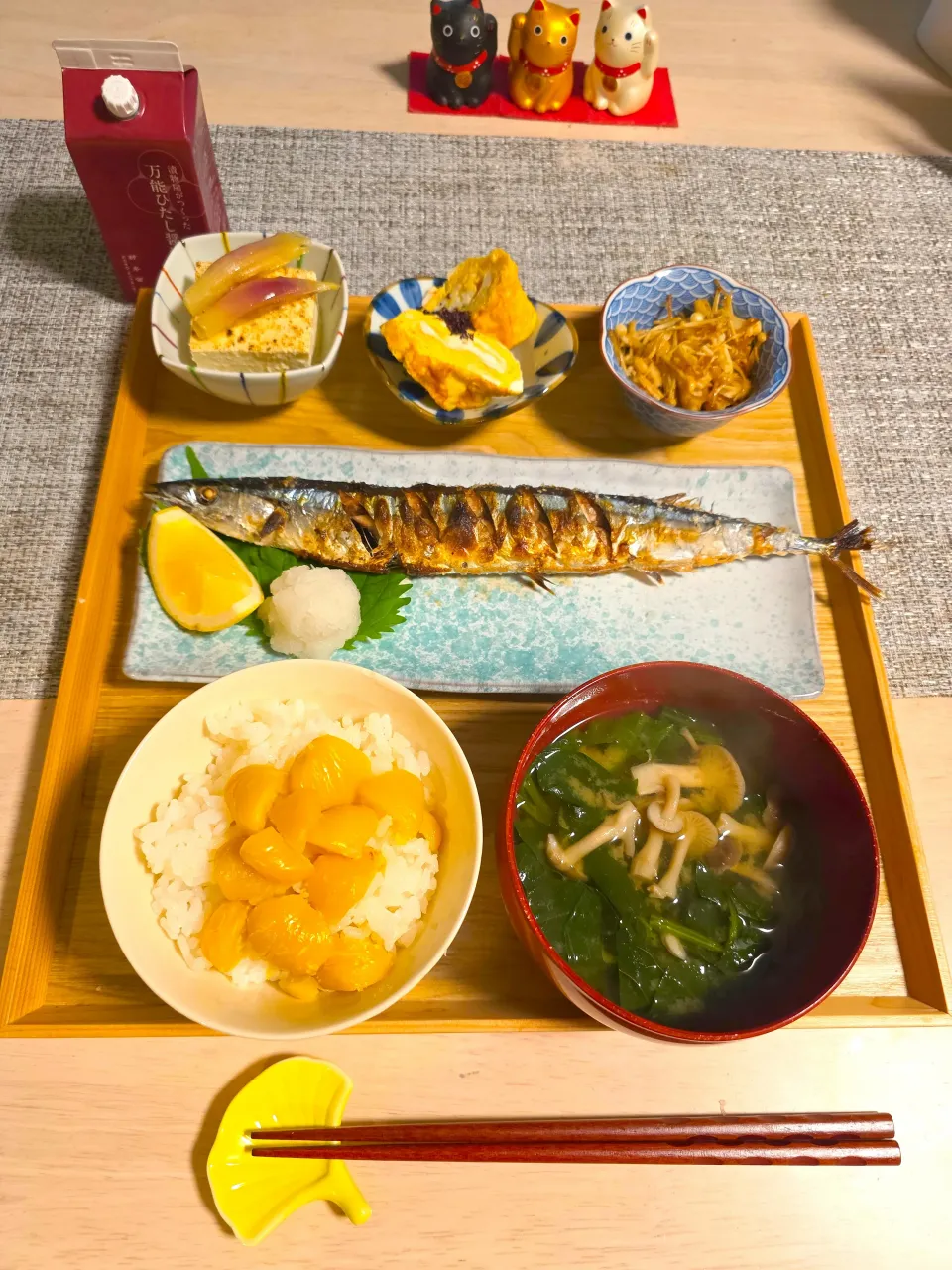 秋ごはん|ちこさん