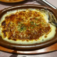 焼きチーズミラノ風ドリア、バッファローモッツァレラのマルゲリータピザ、イタリアンハンバーグ、ライス、小えびのサラダ、ドリンクバー×2(夕飯、サイゼリヤ)|enarinさん