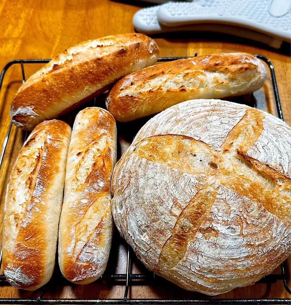 Blueberry🫐さんの料理 捏ねないオーバーナイト・リュスティック|Blueberry🫐さん