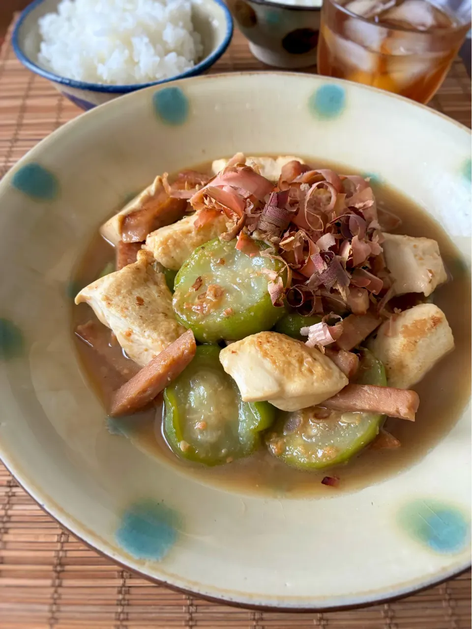 ナーベラーンブシー（へちまの味噌煮）|アッチさん