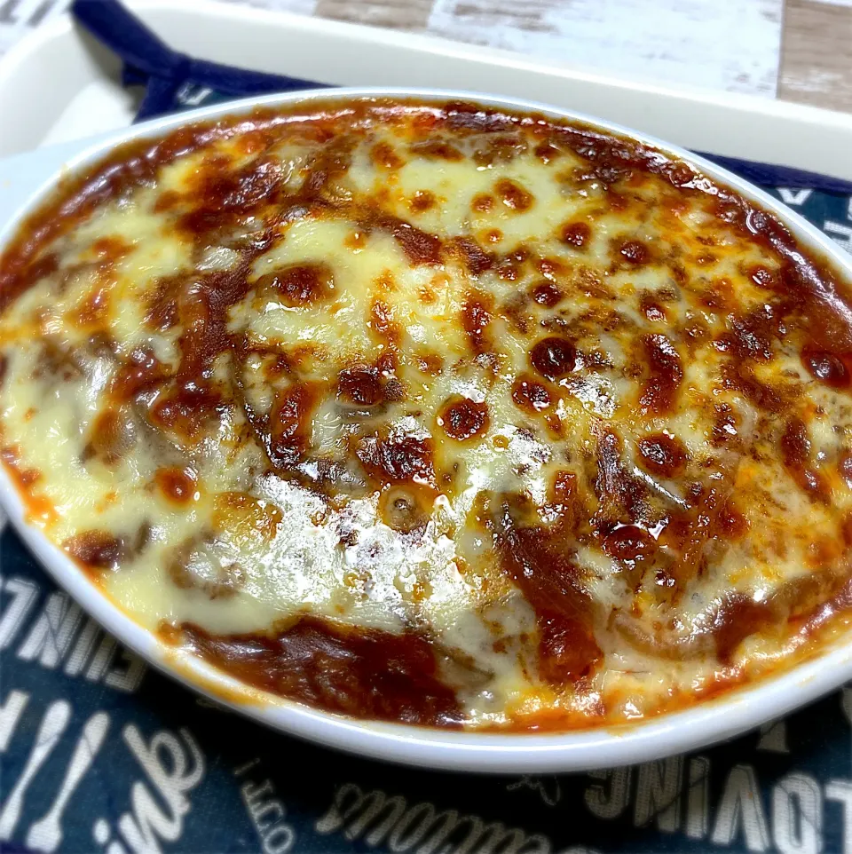 ハヤシライスの残りでドリア|さくらさん