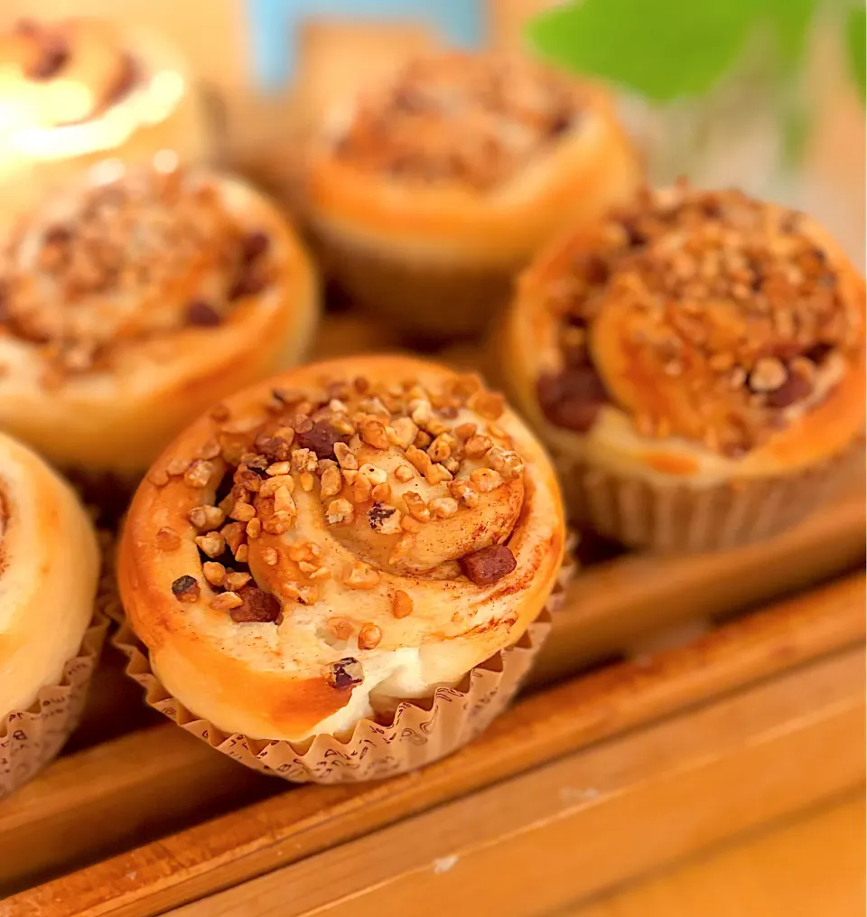 キャラメルナッツのシナモンロール|ilovespicaさん