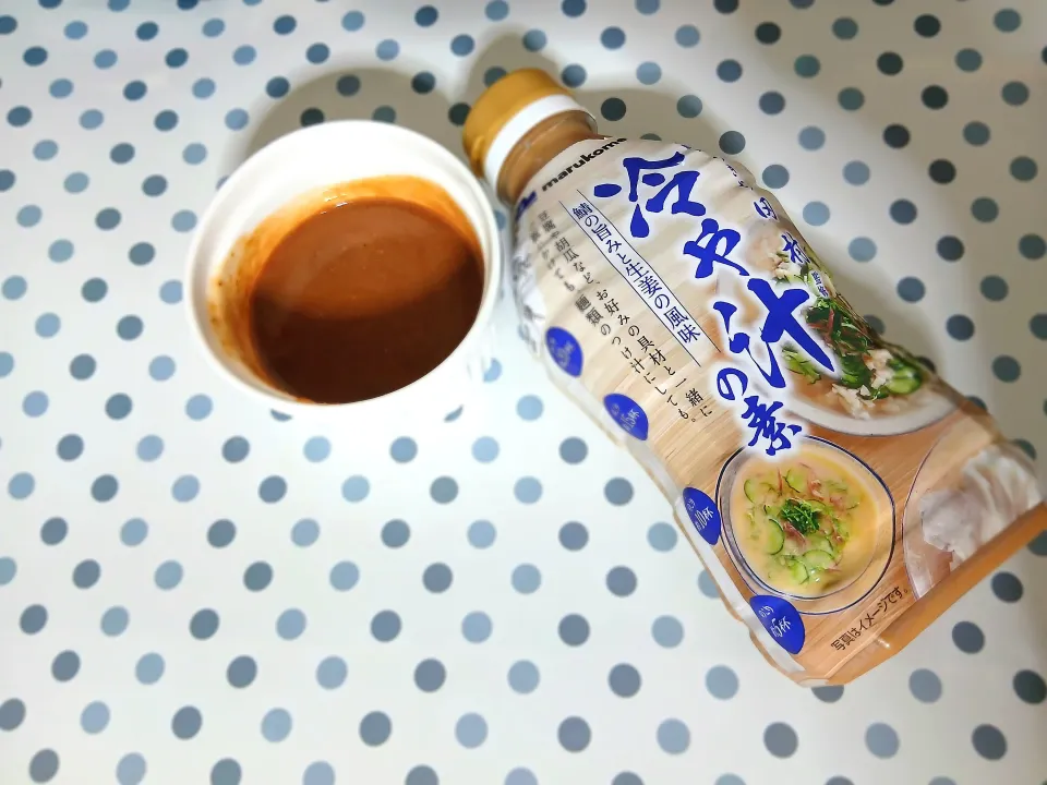 冷や汁の素で万能ソース( *´艸)|ぽんすけさん