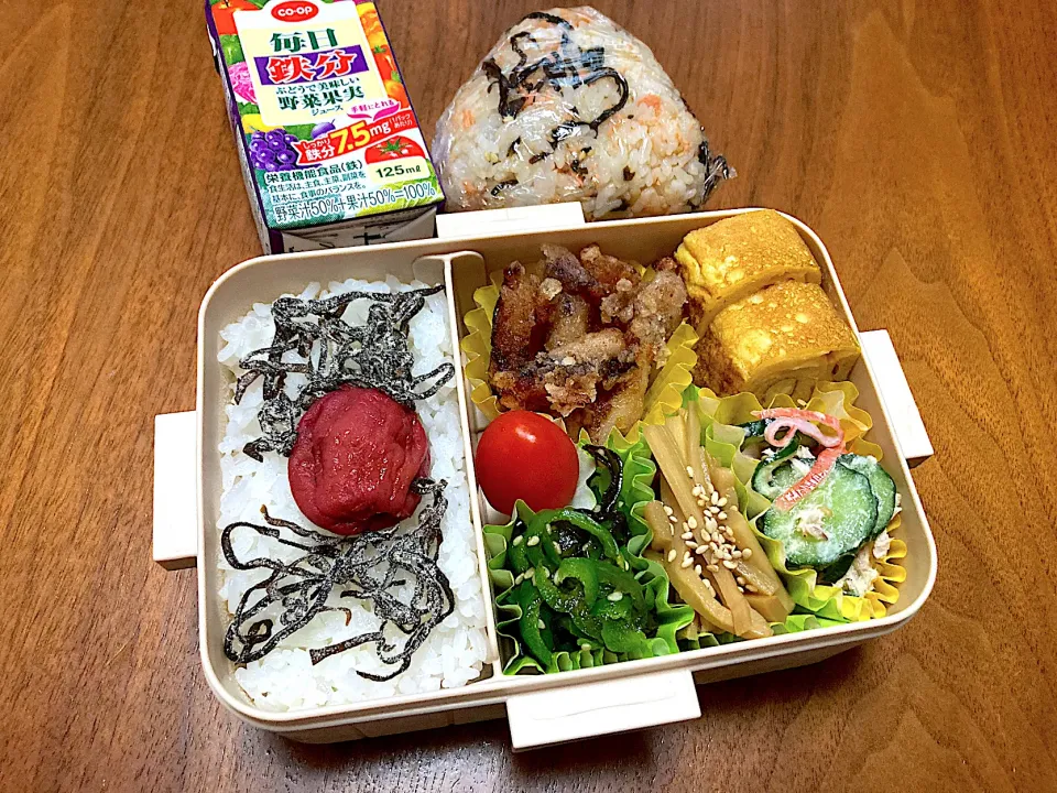 9月22日お弁当＆朝練おにぎり|Meimamaさん