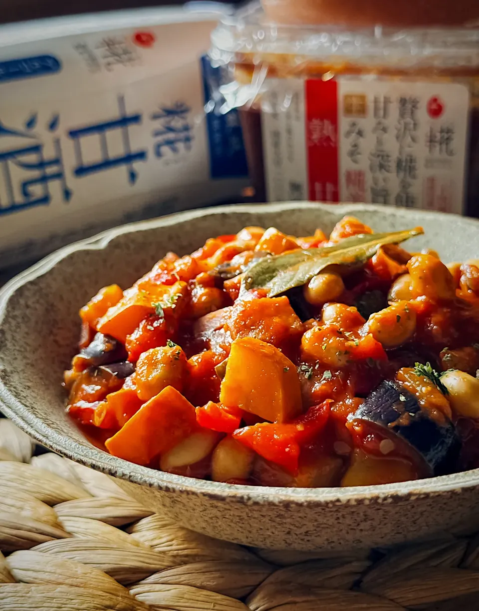 糀の恵みたっぷりポークビーンズ|にゃんぺこさん