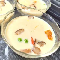 混ぜるだけ茶碗蒸し|わかさん