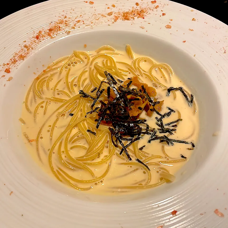 雲丹のクリームパスタ|juneさん