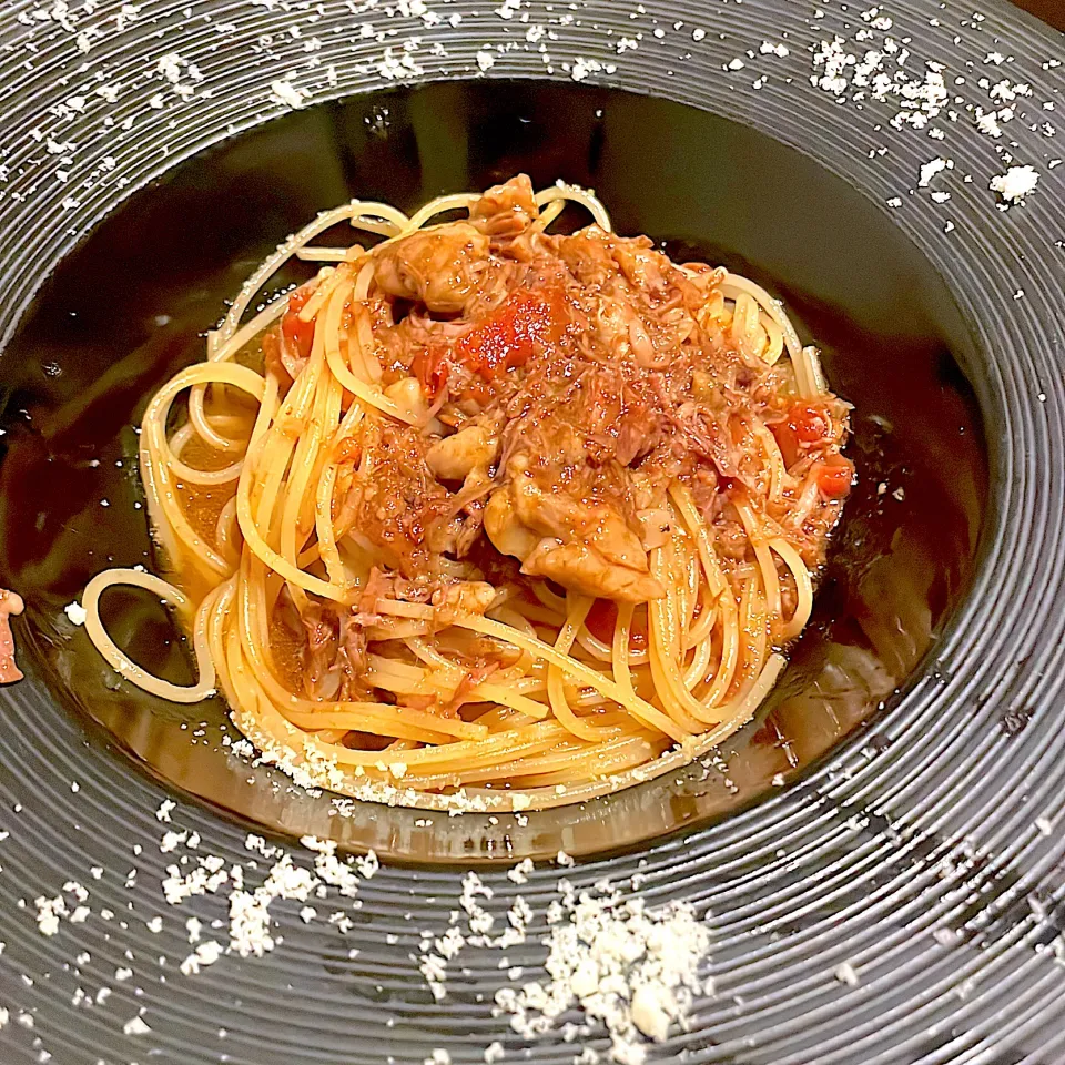 黒毛和牛のデミソースパスタ|juneさん