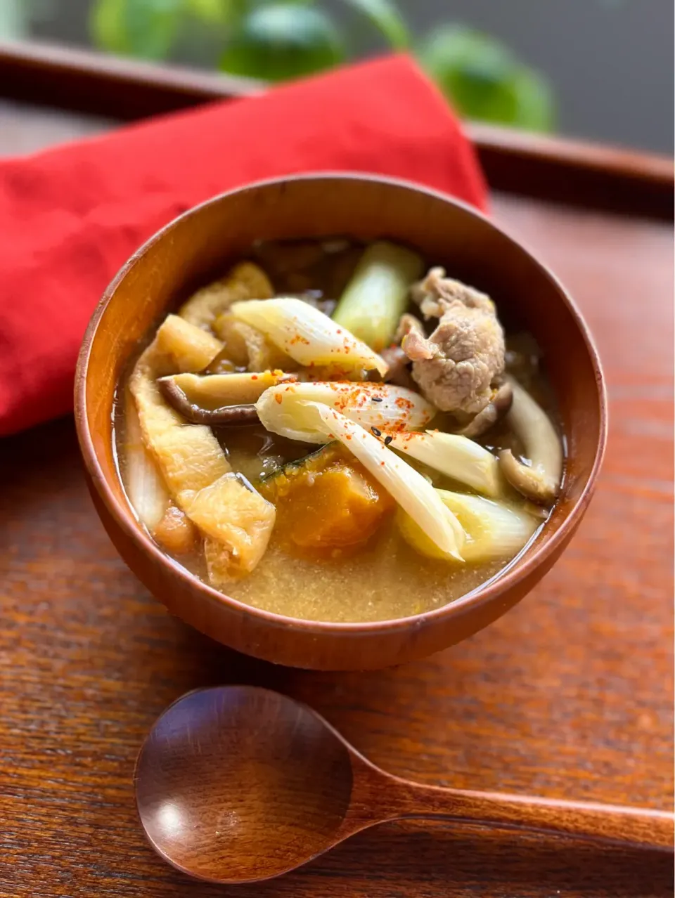 ほっこり秋キャンプ豚汁 ～ヤマサ昆布つゆ仕立て～|アッコ✨さん