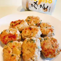つぶみそで鶏しそえのきバーグ|ももこさん