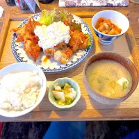 南蛮定食|ぷーはるひゅうさん