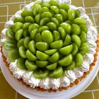 シャインマスカット タルト🥧|ブンタさん