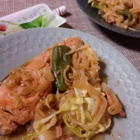 キャベツみそを使ってちゃんちゃん焼き！|ゆずさん