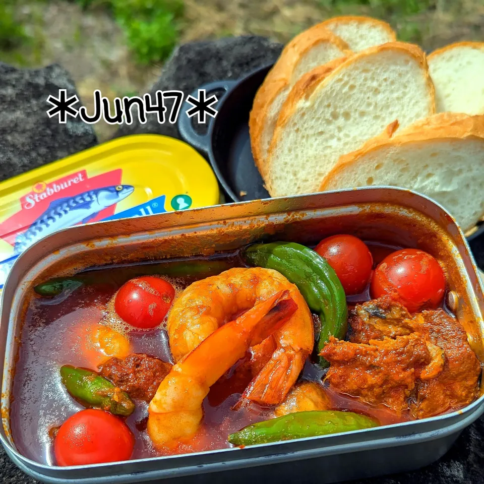 スタブラ サバフィレで海老アヒージョ|jun47さん