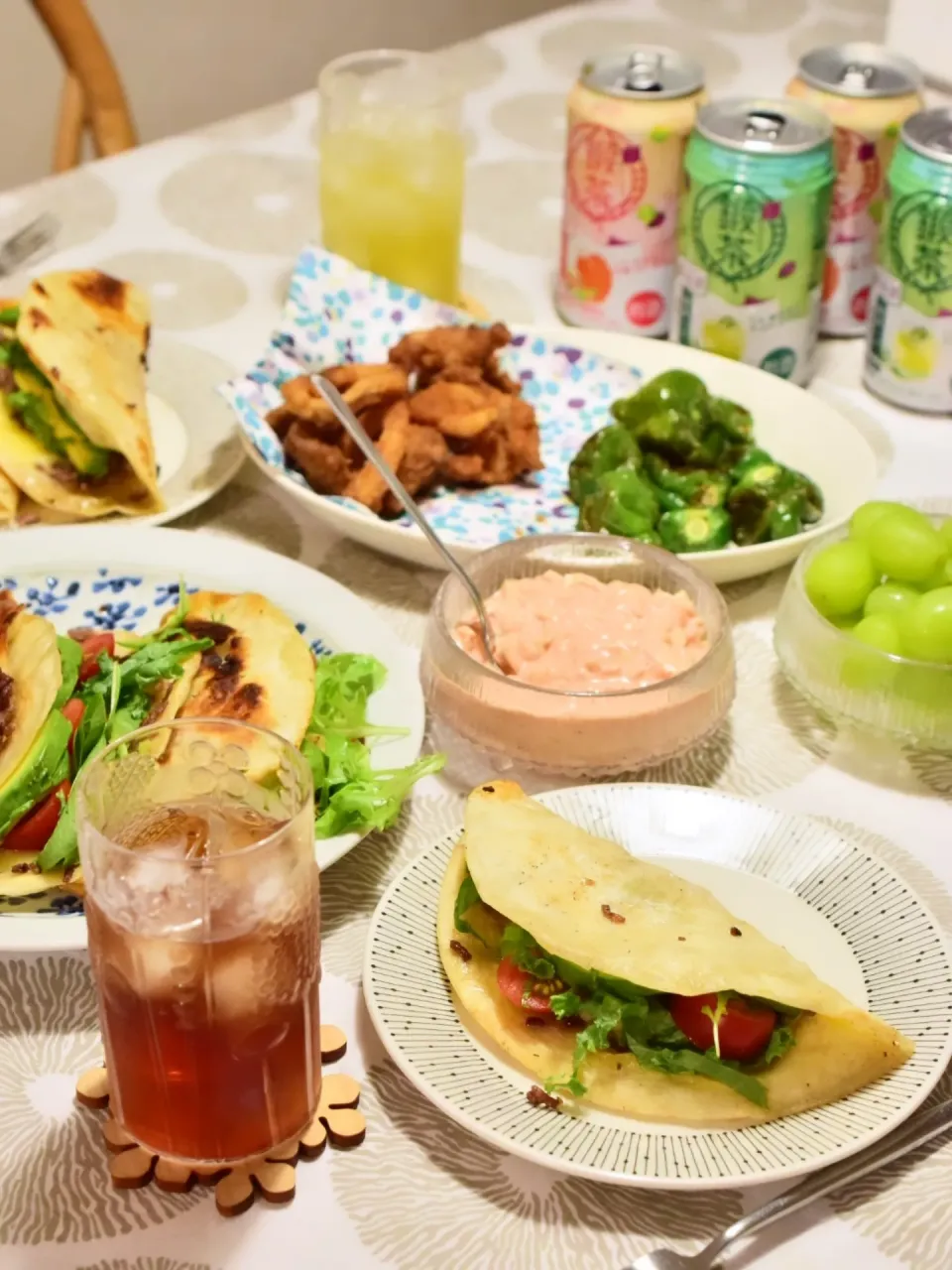 トルティーヤバーガー🍔|うにんぱすさん