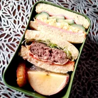 娘弁当🥪！|まめころさん